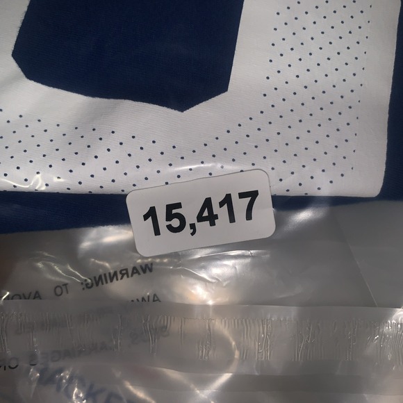 Indianapolis Colts Shaq #53 Leonard Nike Shirt Mens 2XL‎ Blue Graphic Tee - Picture 10 of 10